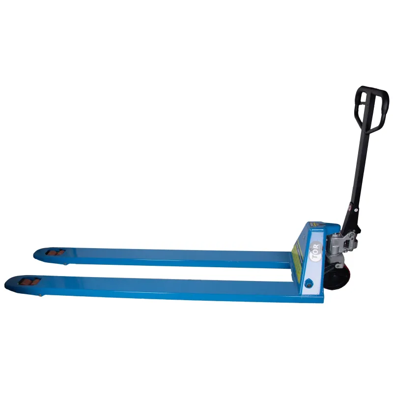 Тележка гидравлическая 2500 кг 2000 мм TOR RHP (ПУ колеса)