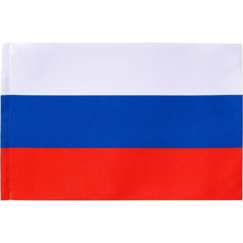 Флаг Российской Федерации 90х135 см полиэстер (без флагштока)