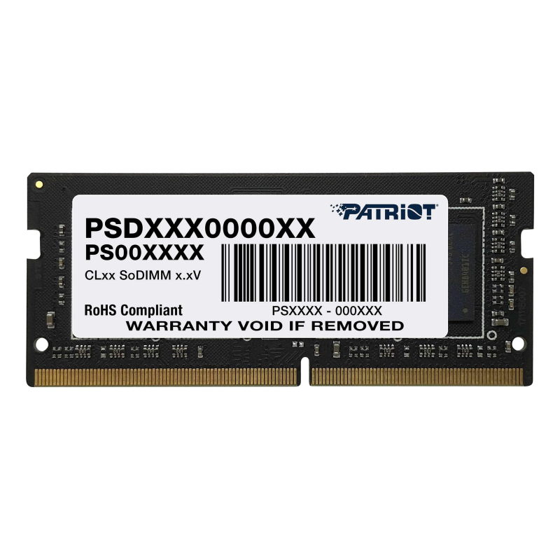 Модуль памяти Patriot DDR4 SO-DIMM 32Gb 3200МГц CL22 (PSD432G32002S)