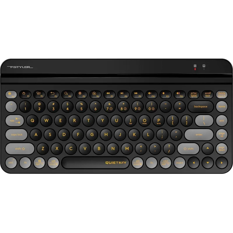 Клавиатура A4Tech Fstyler FBK30 черный/серый USB/BT(FBK30 BLACKCURRANT)