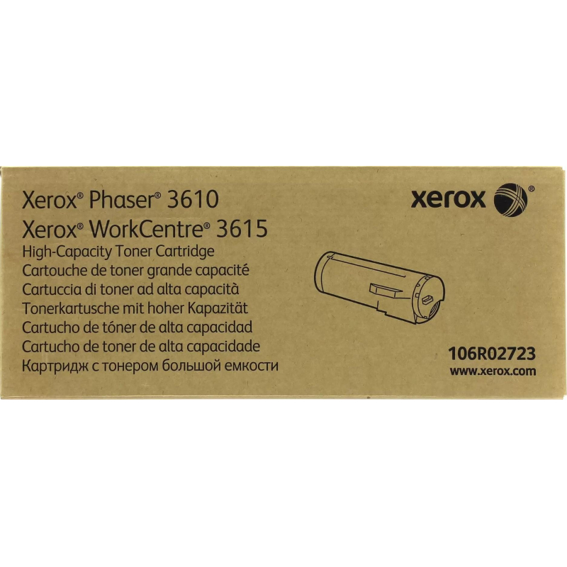 Расход.матер. д/лаз.принт.факсов Xerox 106R02732 чер. пов.емк. для Ph3610/WC3615