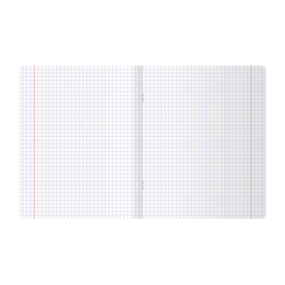 Тетрадь 96л., А5 клетка BG, бумвинил, бордовый