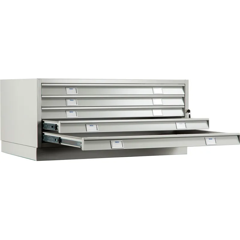 Картотека ПРАКТИК A1-05/3(низ)шкаф,5 ящ.,ц.замок 995х675х465
