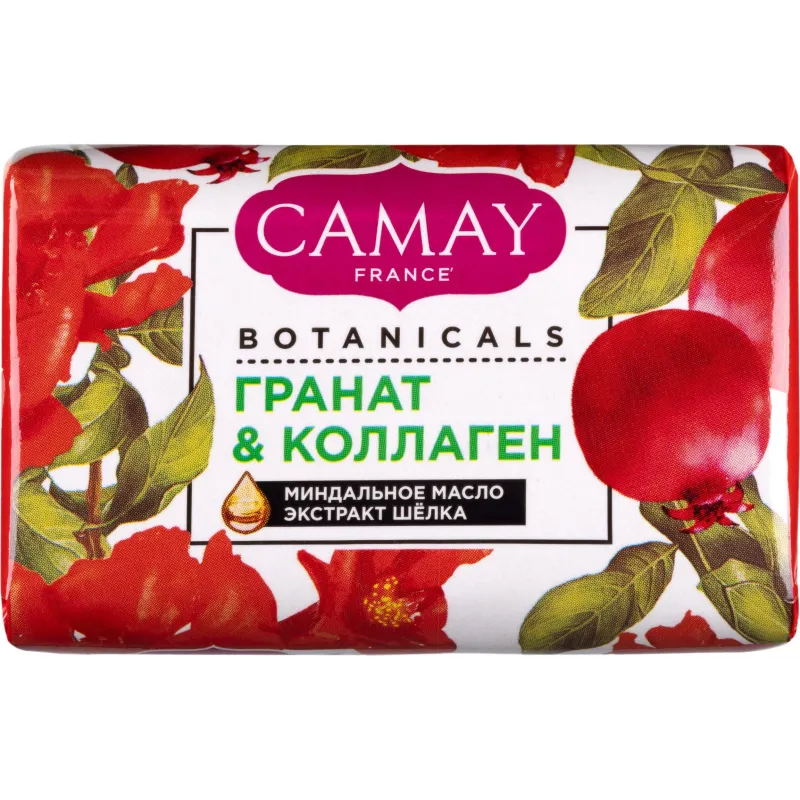 Мыло туалетное Camay Botanicals цветы граната 85 г