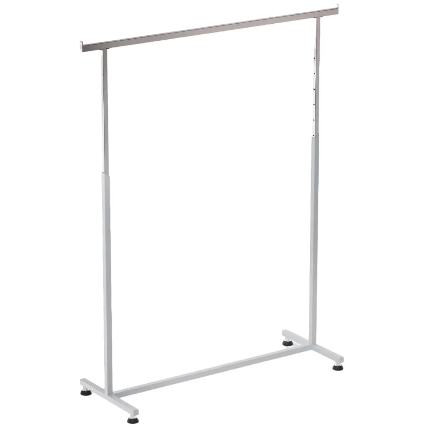 Вешало для одежды OMV-001.P (белый матовый/хром, 1500х500х1750 мм)