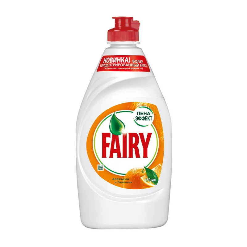 Средство для мытья посуды Fairy 450 мл (отдушки в ассортименте)