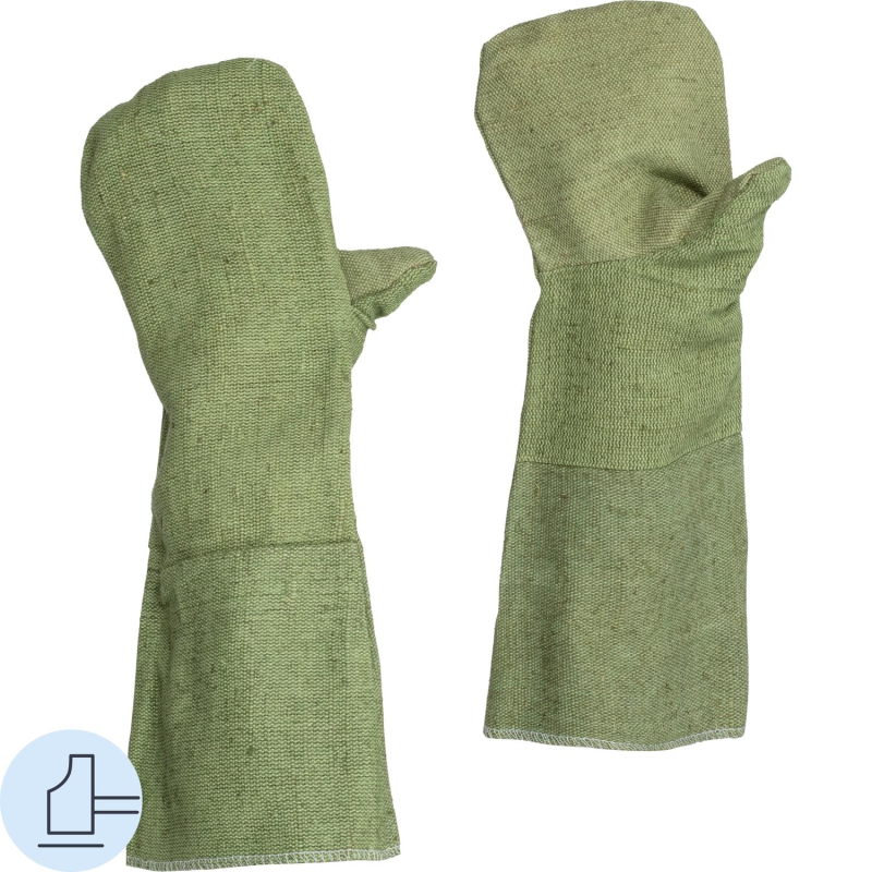 Краги брезентовые 400гр (50 пар/уп)
