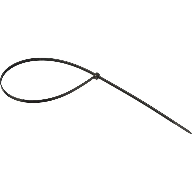 Хомут стяжка нейлоновая TOPFORT 5х500 (4,8х500 мм) чёрный 100 шт/уп