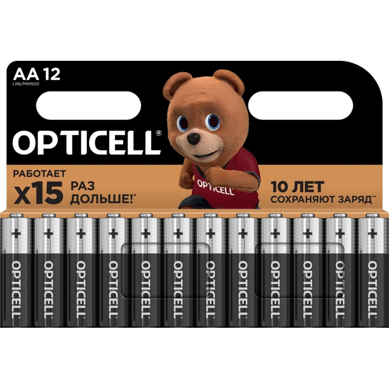 Батарейка OPTICELL Basic AA 12шт/уп