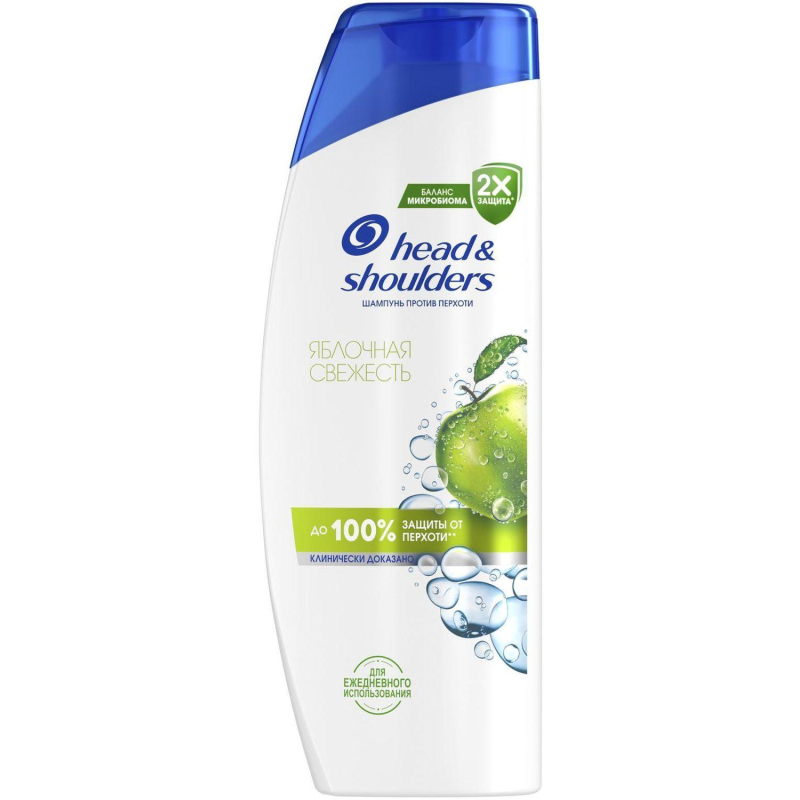 Шампунь HEAD & SHOULDERS против перхоти Яблочная свежесть 400мл