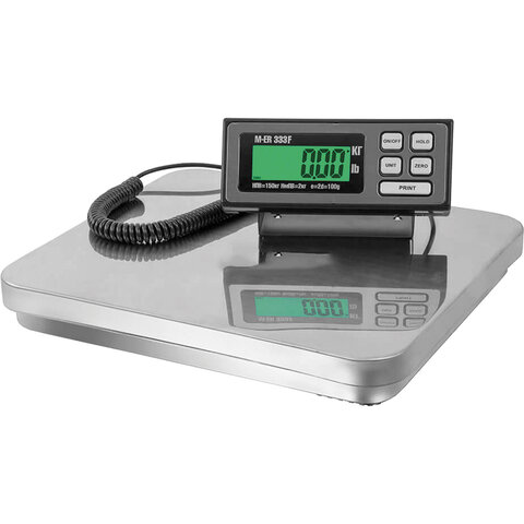 Весы напольные MERTECH M-ER 333FA-150.50 (2-150 кг), дискретность 50 г, платформа 360x405 мм, перено