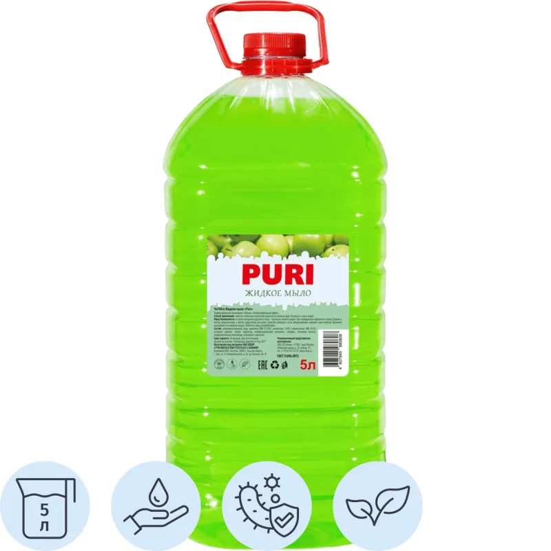 Мыло жидкое Чи100та Puri Яблоко 5000 мл