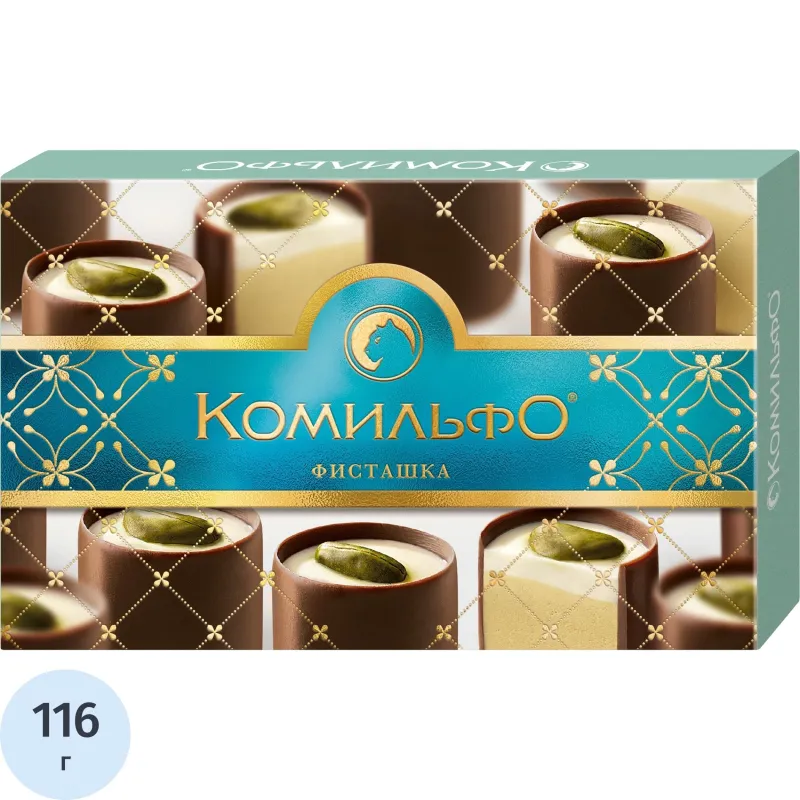 Набор конфет Комильфо двухсл.начин.116г