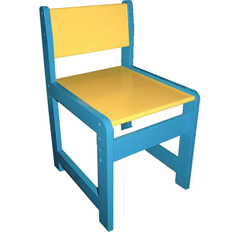 Детская мебель Д_Стул детский 998.002 регулируемый 2-3 голубой/желтый
