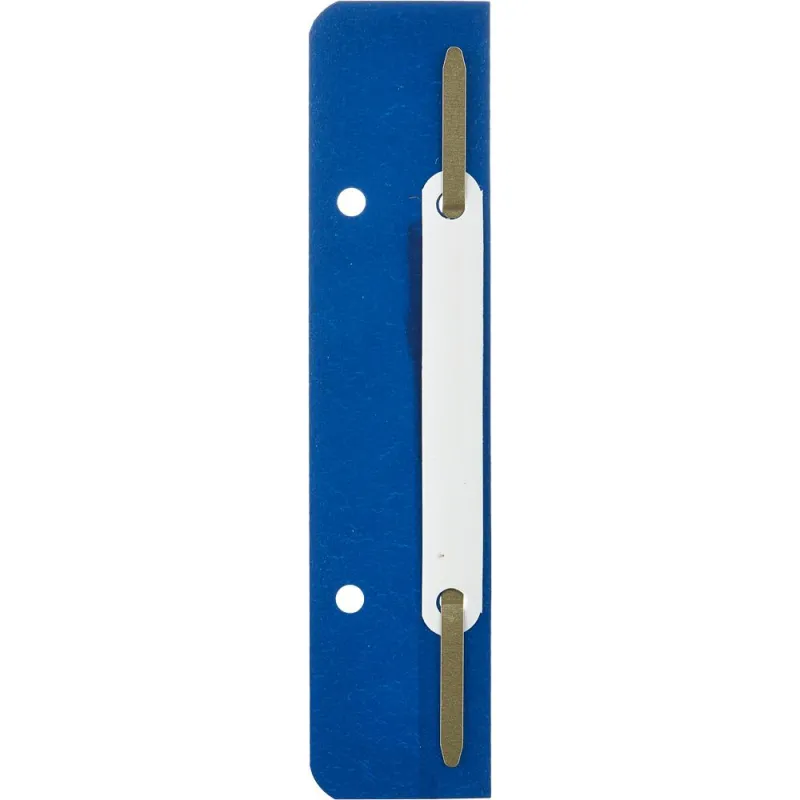 Механизм для скоросшивателя полоска Attache металлический синий 50 штук (160x35 мм)