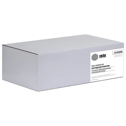 Картридж лазерный CACTUS (CS-CF226XD) для HP LaserJet M402d/426dw, комплект 2 шт., ресурс 2х9000 стр