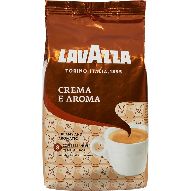 Кофе Lavazza Crema e Aroma в зернах, 1кг, 2444