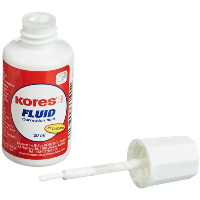 Корректирующая жидкость на быстросохн.основе 20мл KORES FLUID '66118