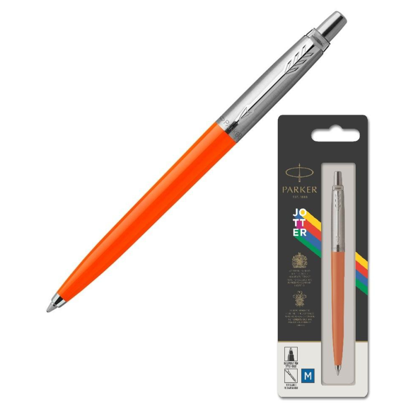 Ручка шариковая Parker Jotter Originals Orange CT син.стерж.