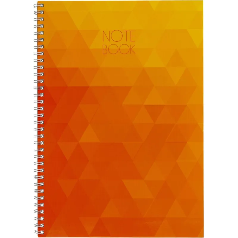 Тетрадь общая Attache Cristal,80л,клет,А4,спир,обл.мел.карт.
