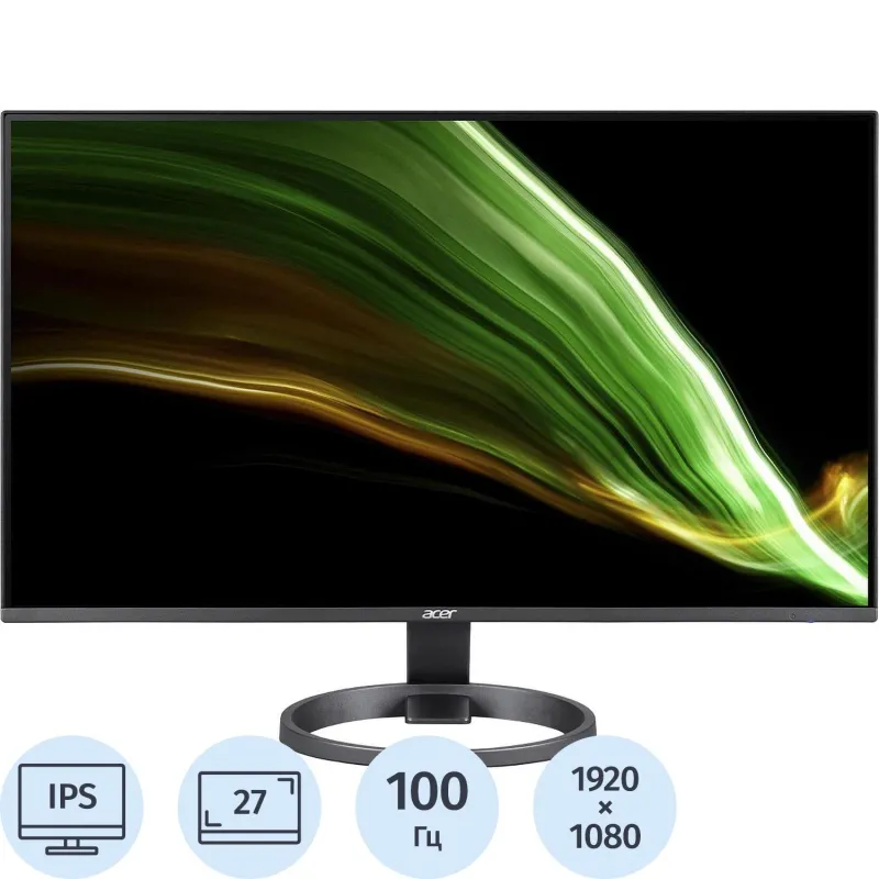 Монитор Acer R272EYI (UM.HR2EE.E05) 27/IPS/FHD/100Hz/250cd/4ms