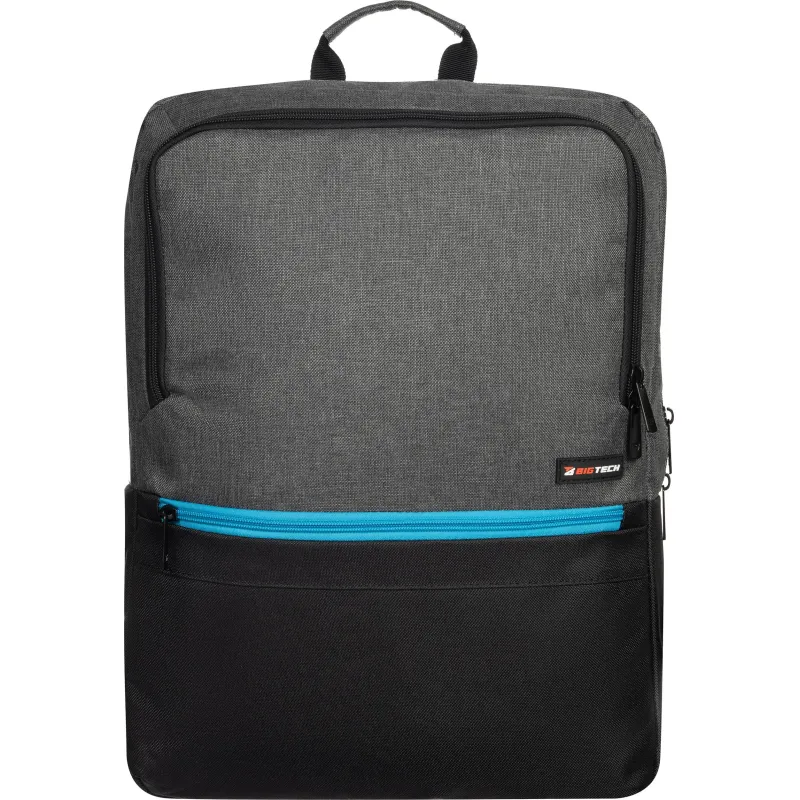 Рюкзак для ноутбука BigTech Special 17.3 LBP-BT-03BKGR, черно-серый