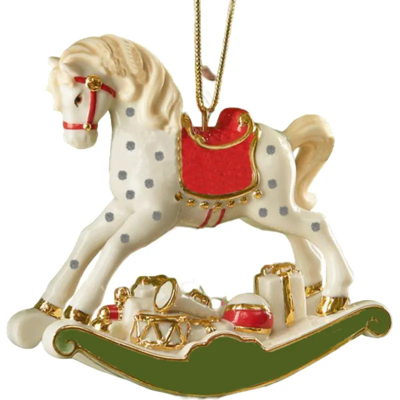 Игрушка Полирез. подвеска Лошадка назад в детство 8x8см (собс.разр) НУ-2504