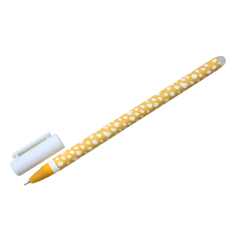 Ручка гелевая BeSmart,0,5мм,синий,пиши-стирай Fyr-Fyr желт,BSGP003-03 (420)