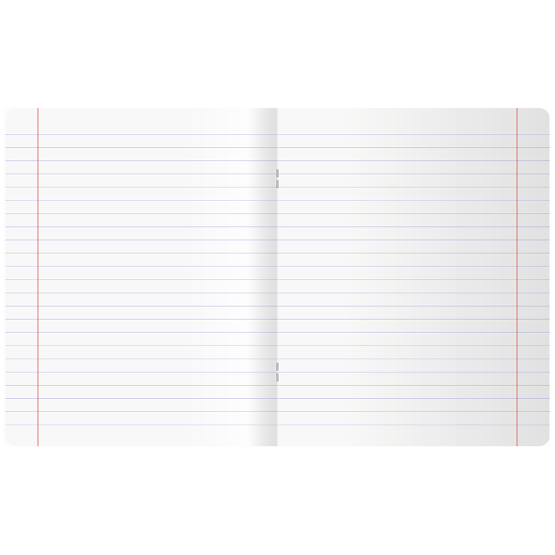 Тетрадь 12л., линия BG "Школьная", зеленая, эконом