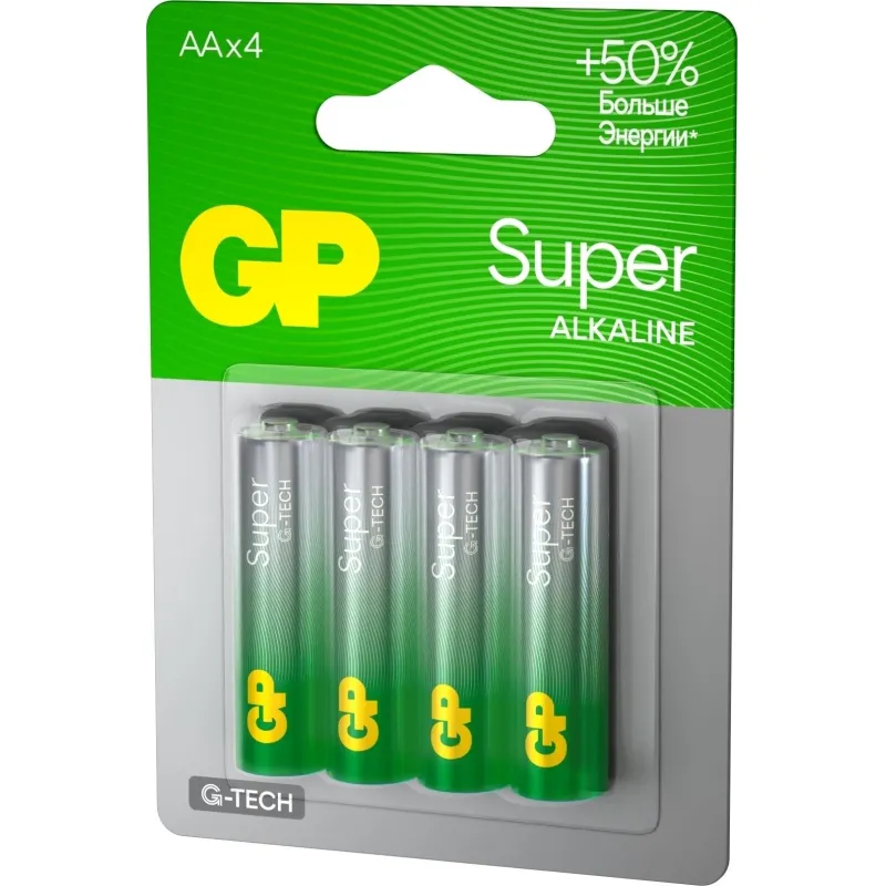 Батарейка GP Super AA (LR06) 15A алкалиновая, BC2