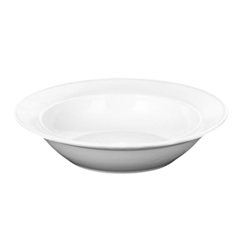 Тарелка глубокая,Wilmax белая фарфоровая 20 см WL-991016/А
