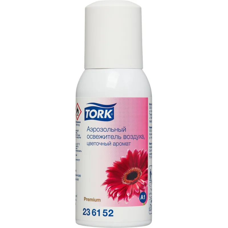 Баллон сменный для автоосвежителя Tork Premium А1 цветочный 75мл 236152