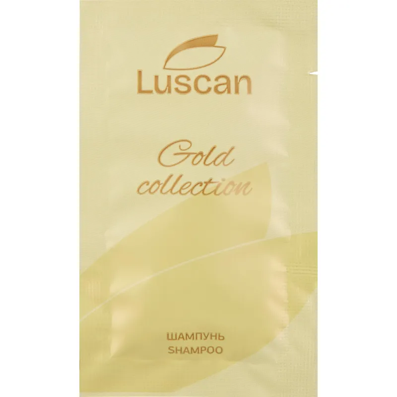 Шампунь Luscan Gold Collection, саше 10мл,500шт/уп