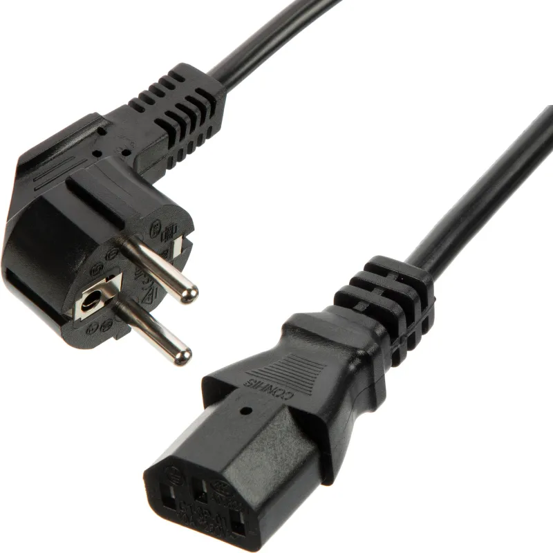 Кабель питания ProMega Euro-C13 (F), 10А, 0,75мм2, 1.8м, чер (OPC001)