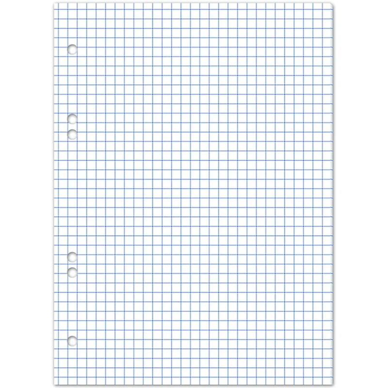 Сменный блок для тетради на на кольцах  А5 80 лист, 11с8 Сменный блок для тетради на на кольцах  А5 80 лист, 11с8