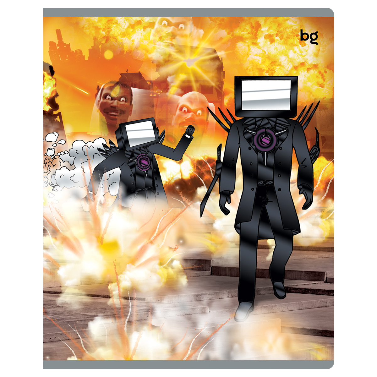 Тетрадь 48л., А5, клетка BG "Творчество"