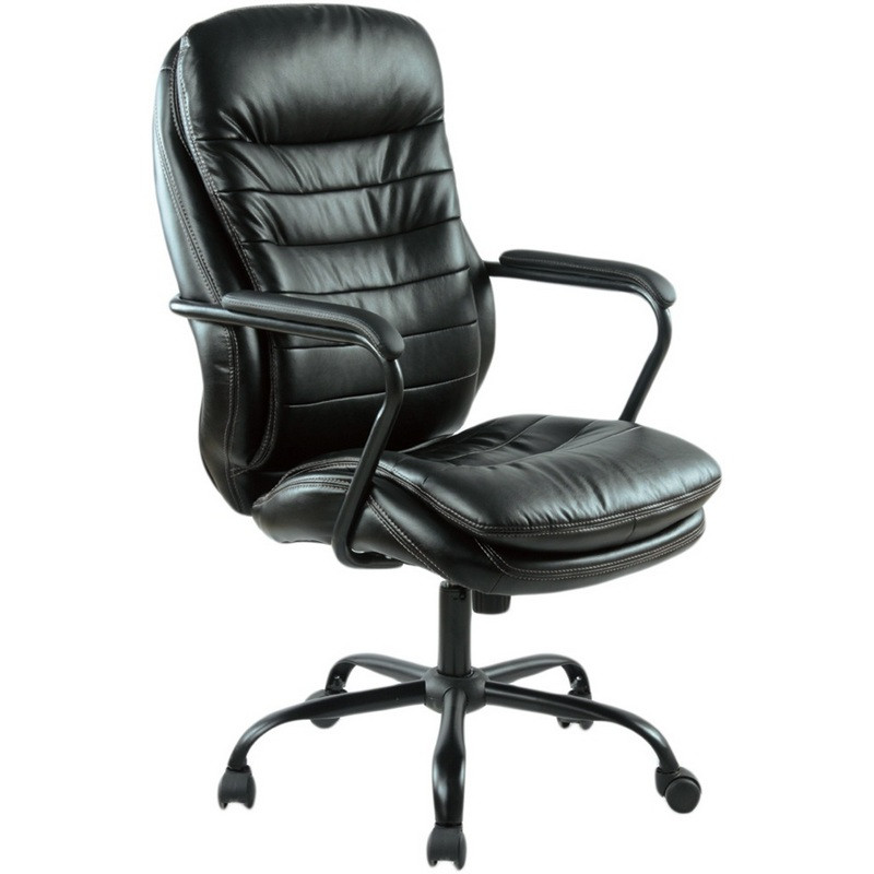 Кресло BN_Dp_EChair-559 TPU кожзам черный, металл черный