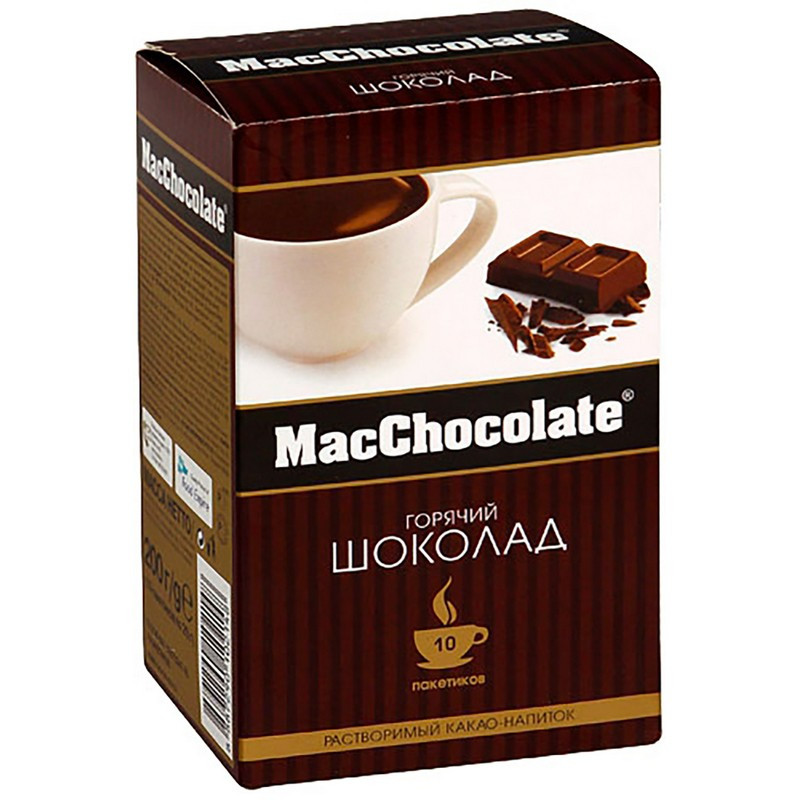 Напиток MacChocolate 10шт*20г