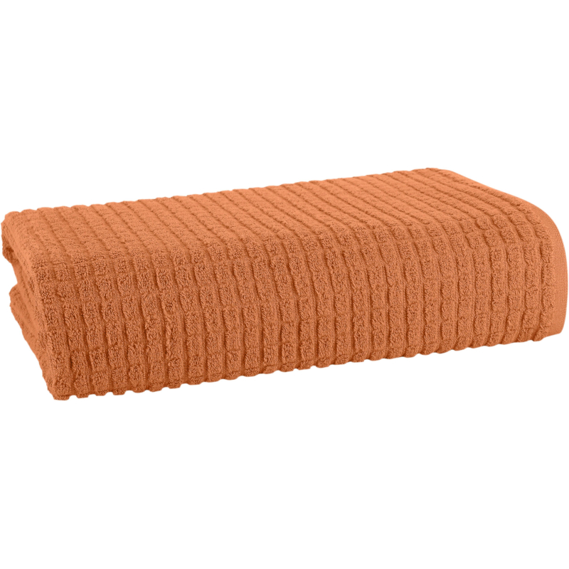Полотенце TAC махровое DARBY 70х140 450 г/м2  TERRACOTA, терракотовый