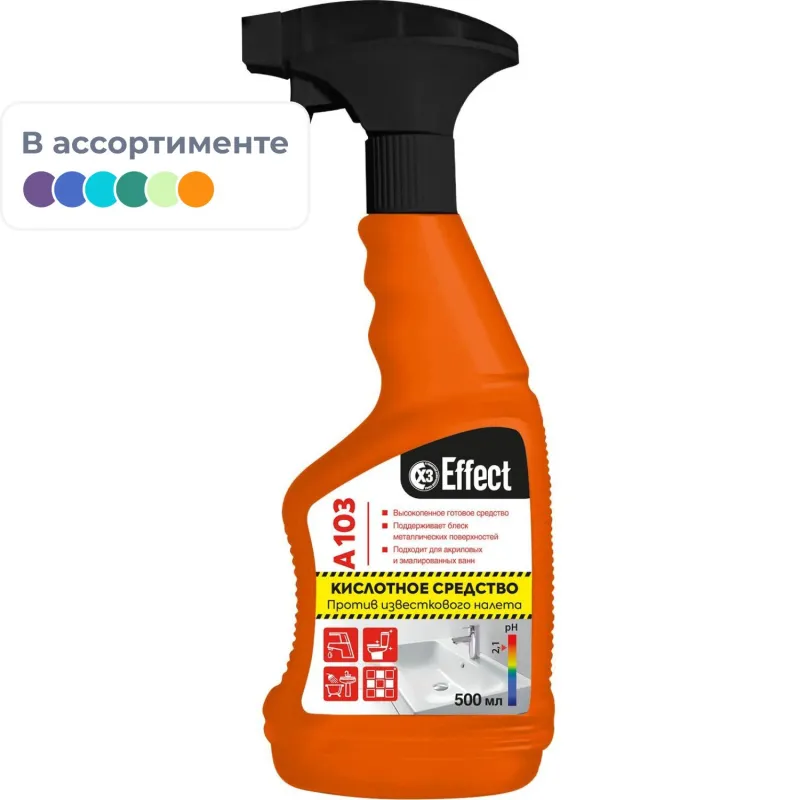 Профессиональное средство для удаления известкового налета и ржавчины Effect Alfa 103 500 мл