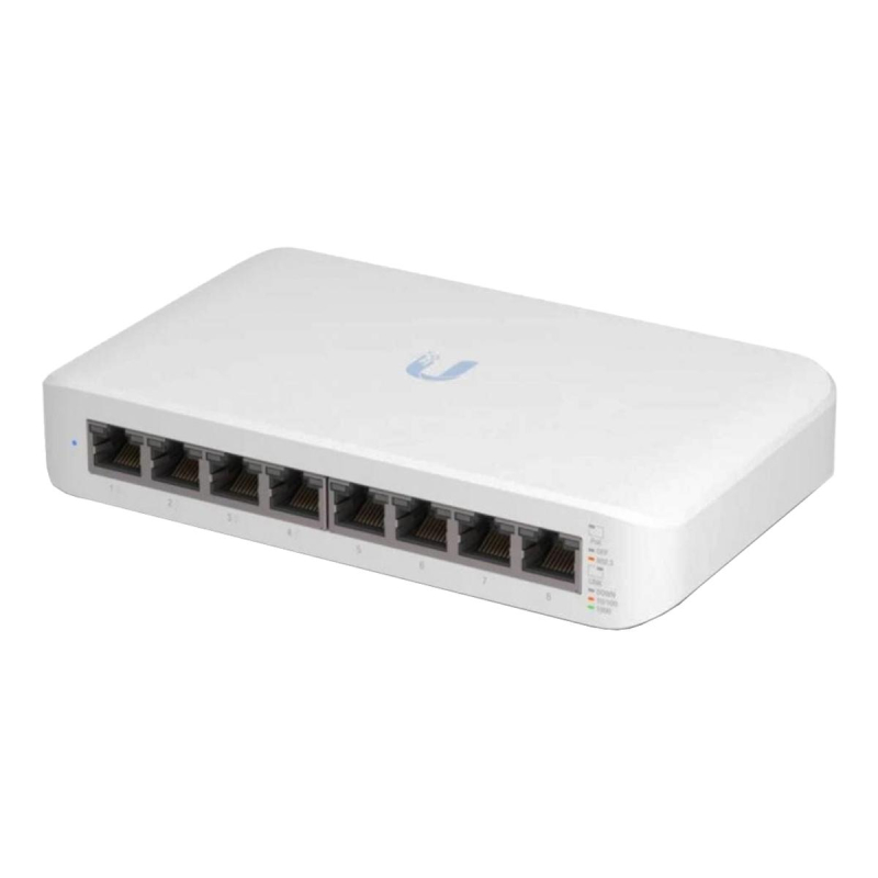 Коммутатор PoE Ubiquiti UniFi Switch Lite 8 PoE (USW-Lite-8-PoE), 8х1G RJ45