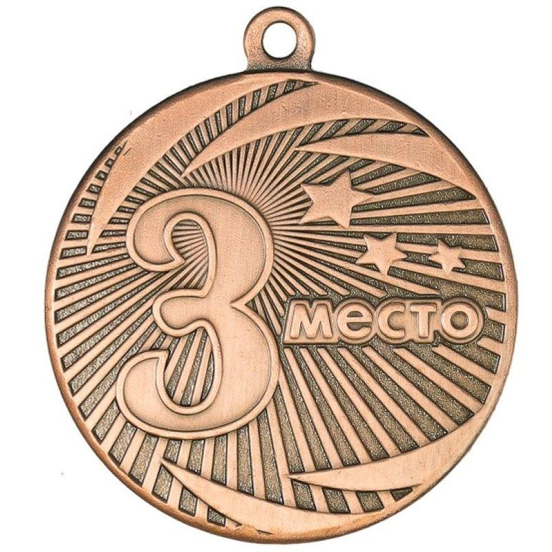 Медаль 3 место 40мм бронза MZ 22-40/В 365488