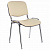 Стул для персонала и посетителей "ИЗО", хромированный каркас, кожзаменитель бежевый Z-21