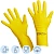 Перчатки резиновые Vileda Professional желтые (размер 9, L, артикул производителя 100760)
