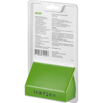 Мышь компьютерная Acer OMR150 black (1600dpi) wireless USB(ZL.MCEEE.00K)