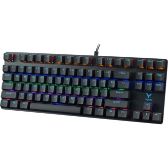 Клавиатура RAPOO V500Pro-87 проводная игровая механическая, черный