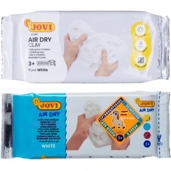 Пластилин Паста,JOVI,глина белая для моделирования,250гр,Испания