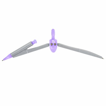 Готовальня BRAUBERG SCHOOL KIT, 9 предметов, циркуль 125 мм, чертежные принадлежности, лаванда, 210713