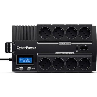 ИБП CyberPower BR700ELCD, Line-Interactive, 700VA/420W, 8 Schuko