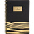 Бизнес-тетрадь Attache Selection Zebra А5,96л,кл,спир,пластик,тон.бл